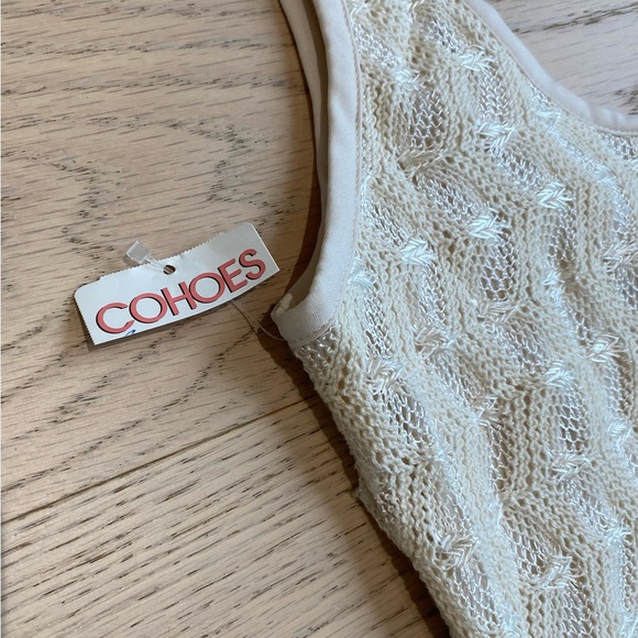 Vintage L’atelier Clientele Maxi Dress, Sleeveless, Cream, Lined, Women’s US S/M - Picture 10 of 14